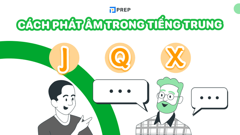 cách phát âm j q x trong tiếng trung