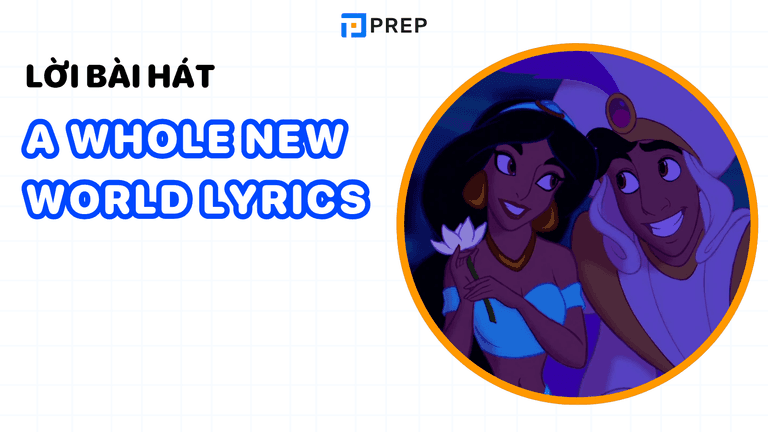 A whole new world​ lyrics