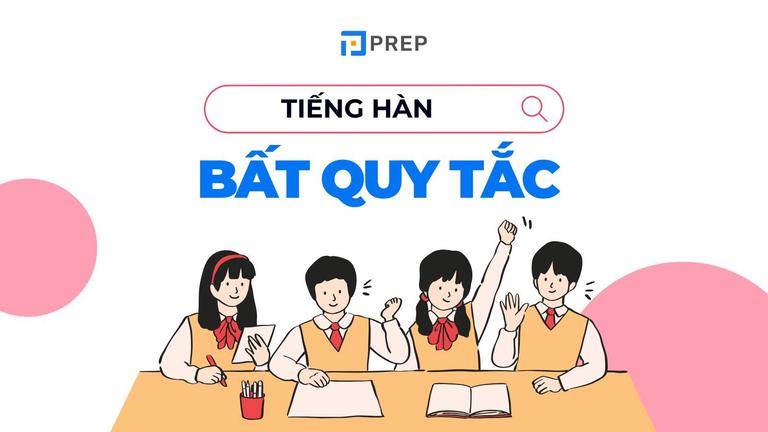 bất quy tắc tiếng Hàn