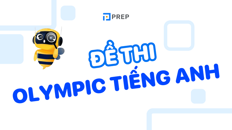 Đề thi Olympic tiếng Anh