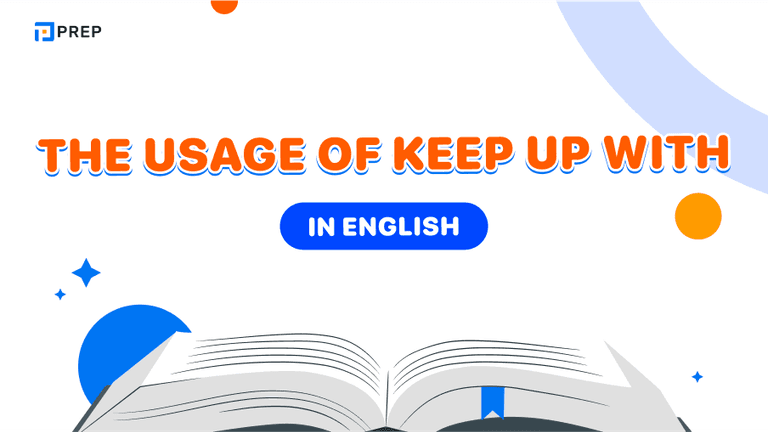 The usage of Keep up with in English