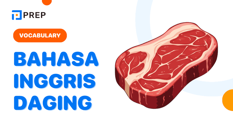 Nama-Nama Daging dalam Bahasa Inggris