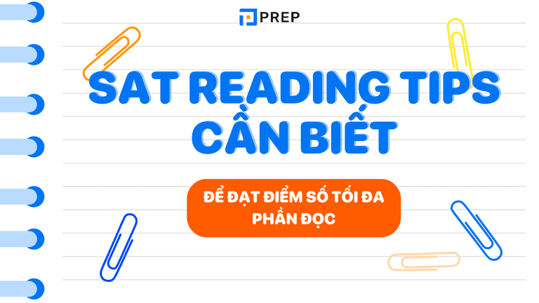 Mẹo SAT Reading Tips