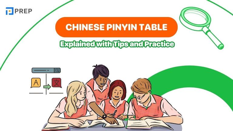 table pinyin