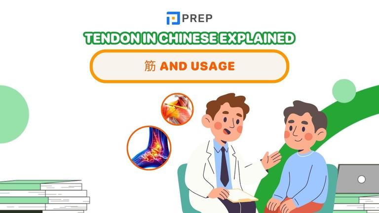 tendon in chinese
