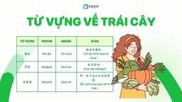 trái cây tiếng trung