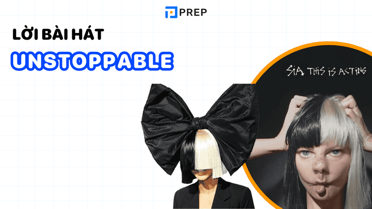 Unstoppable lyrics​​ (Sia)​