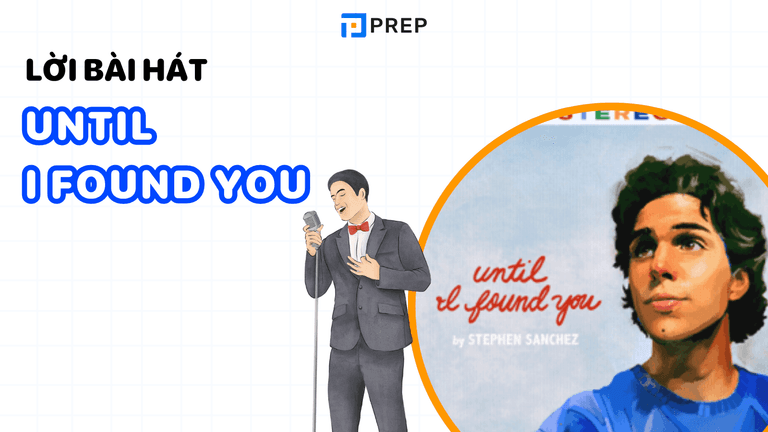 Lời bài hát Until I found you