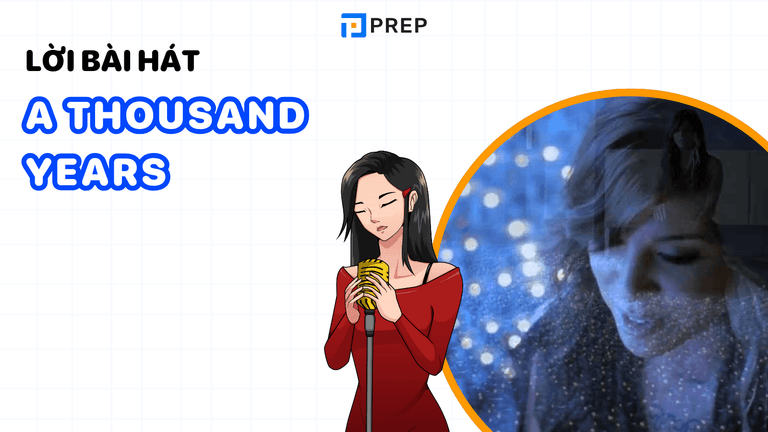 Lời bài hát A thousand years