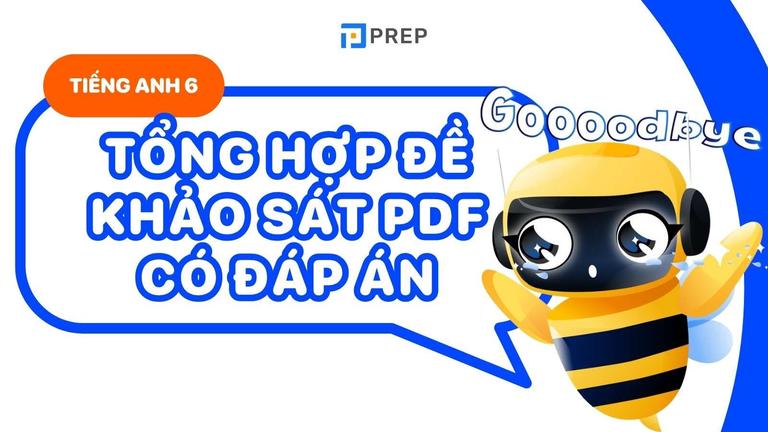 đề khảo sát tiếng anh lớp 6