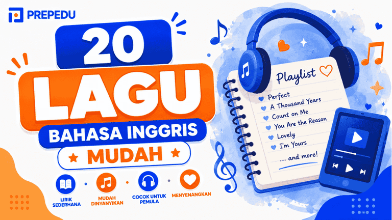 Lagu Bahasa Inggris yang Mudah Didengar dan Dinyanyikan
