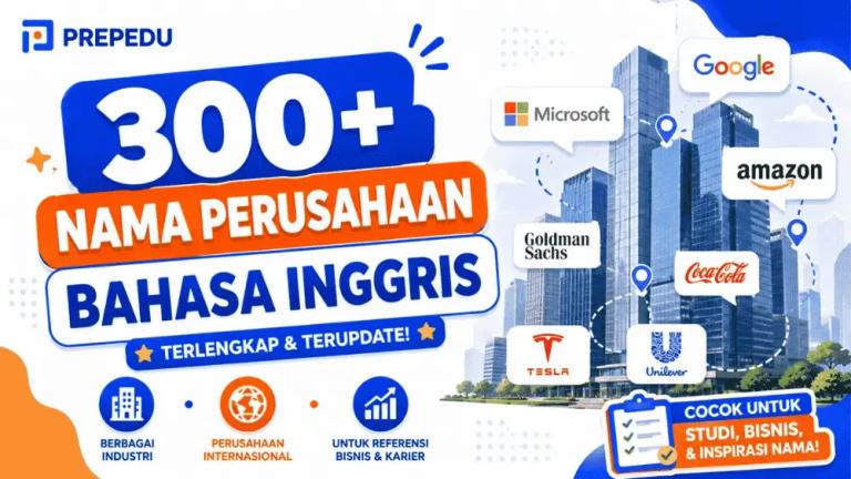 Inspirasi Nama Perusahaan Bahasa Inggris