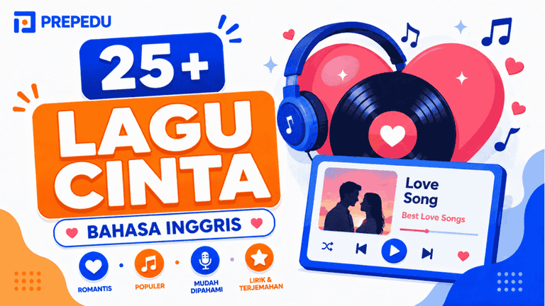 25 Lagu Bahasa Inggris tentang Cinta Terbaik