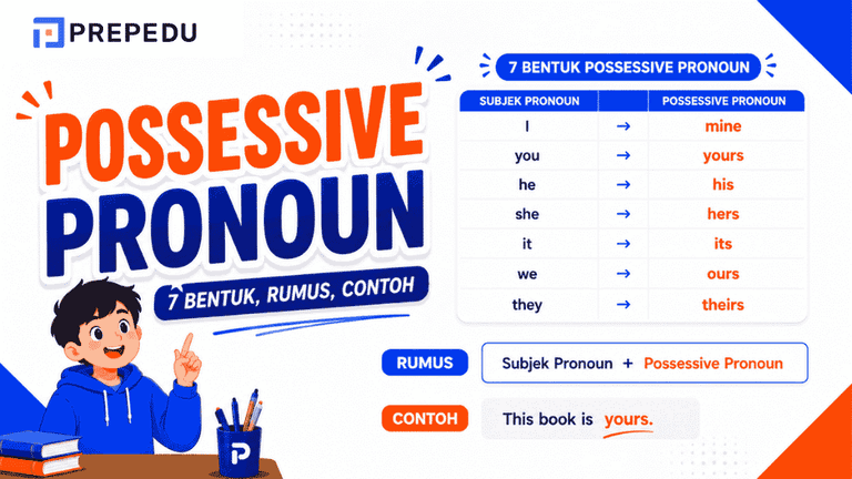 Possessive Pronoun dan Cara Menggunakannya dalam Kalimat