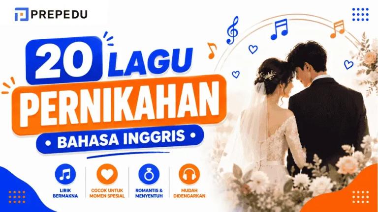 Lagu Pernikahan Bahasa Inggris untuk Wedding Impian