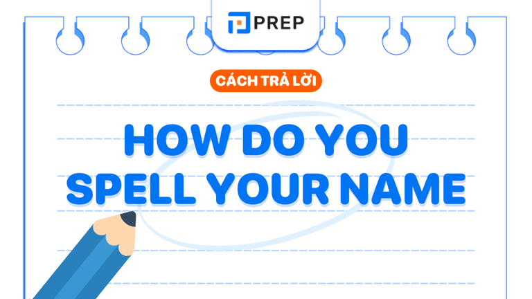 Cách trả lời How do you spell your name