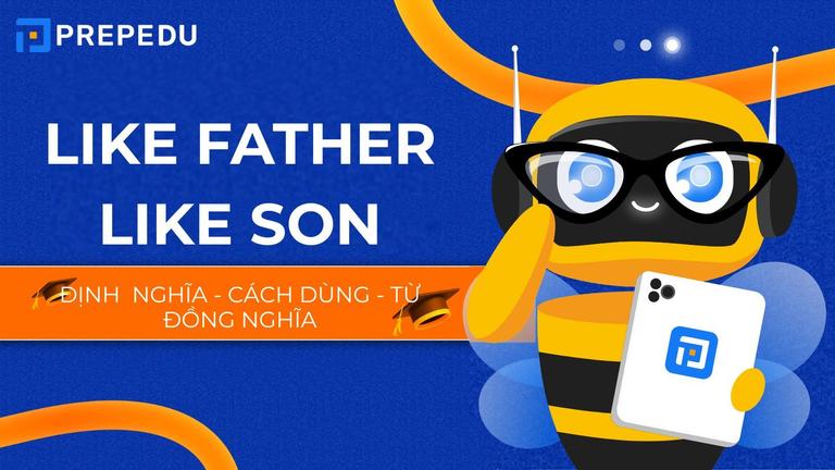 Like Father Like Son là gì? Nghĩa, cách dùng & ví dụ chi tiết trong tiếng Anh