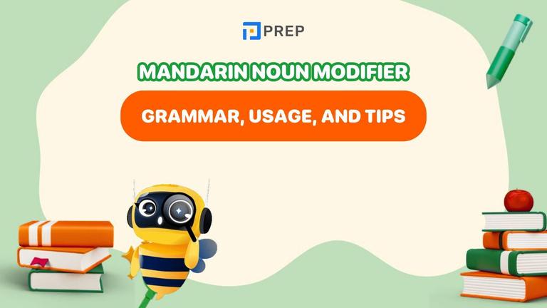 mandarin noun modifier