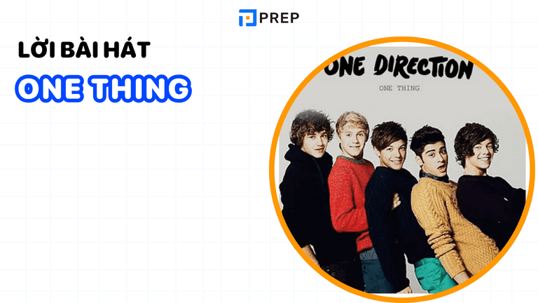 One thing lyrics