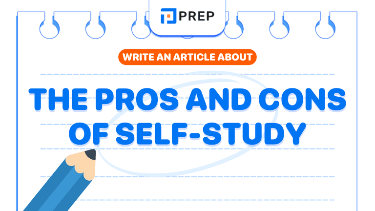 Write an article about the pros and cons of self-study
