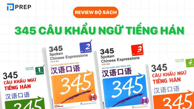 Sách 345 câu khẩu ngữ tiếng hán