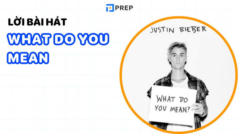 Lời bài hát What do you mean?